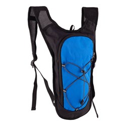 Obrázky: Modrý športový ruksak s reflex.prvkami na bicykel