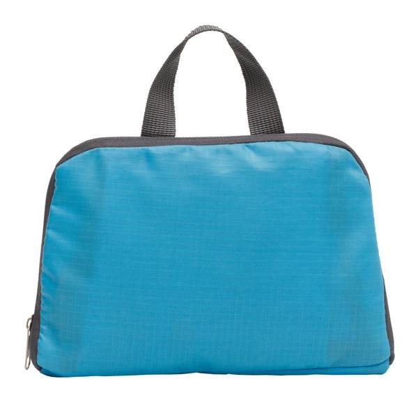 Obrázky: Modrý skladací ruksak z 210D polyesteru, Obrázok 4