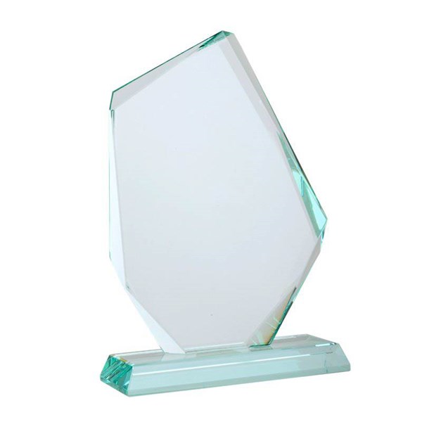 Obrázky: Trofej zo skla v tvare drahokamu v krabičke