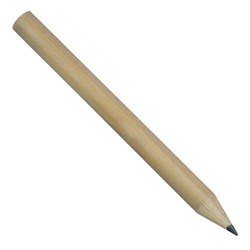 Obrázky: Krátka prírodná drevená ceruzka, ostrúhaná