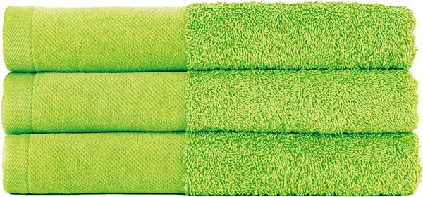 Obrázky: Jablkovo-zelený lux. froté uterák Strong 500 g/m2, Obrázok 3