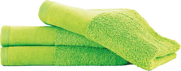 Obrázky: Jablkovo-zelený lux. froté uterák Strong 500 g/m2, Obrázok 5