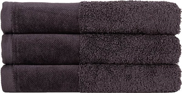 Obrázky: Čierny luxusný froté uterák Strong 500 g/m2, Obrázok 3