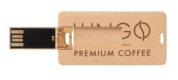 Obrázky: Malý USB flash disk z pšeničnej slamy a PP, 32GB, Obrázok 5