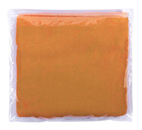 Obrázky: Oranžový uterák z mikrovlákna, Obrázok 2