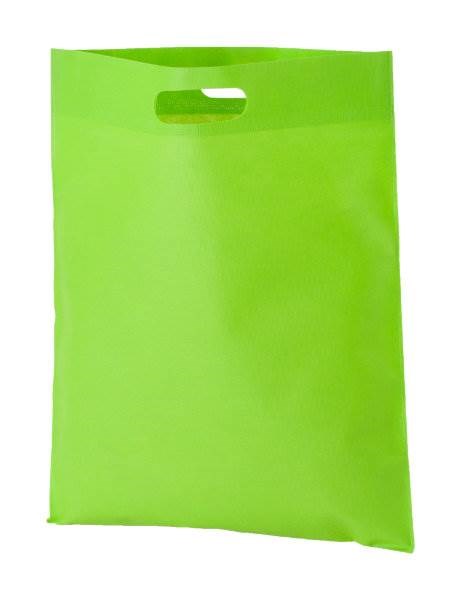 Obrázky: Väčšia taška s priehmatom, net. textília,sv.zelená