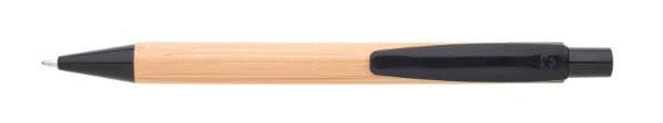 Obrázky: Bambusové guličkové pero, čierne plast. doplnky, Obrázok 5
