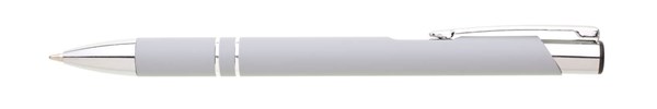 Obrázky: Hliníkové guličkové pero LARA SOFT, šedé