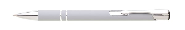 Obrázky: Hliníkové guličkové pero LARA SOFT, šedé, Obrázok 4