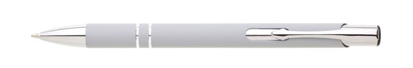 Obrázky: Hliníkové guličkové pero LARA SOFT, šedé, Obrázok 8