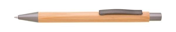 Obrázky: Bambusové gul. pero, šedé doplnky a kovový klip, Obrázok 2