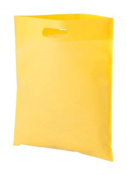 Obrázky: Väčšia taška s priehmatom, netkaná textília, žltá