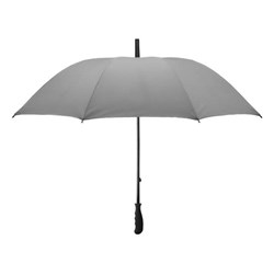 Obrázky: Klasický strieborný reflexný dáždnik,vetruodolný
