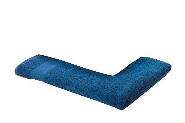 Obrázky: Kráľovský modrý bavlnený uterák 100 x 50 cm, Obrázok 2