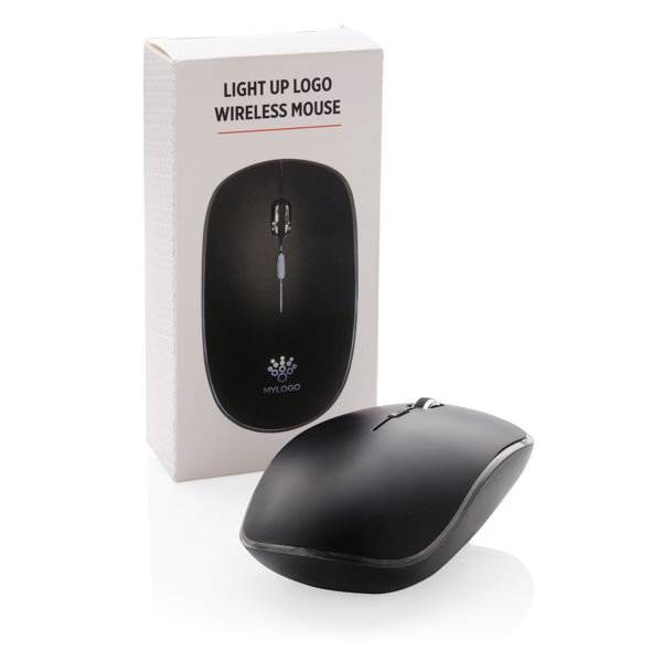 Obrázky: Light up bezdrôtová myš, možnosť svietiaceho loga, Obrázok 8