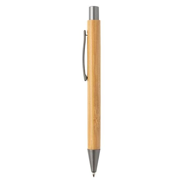 Obrázky: Tenké bambusové pero s antracitovými doplnkami, Obrázok 2