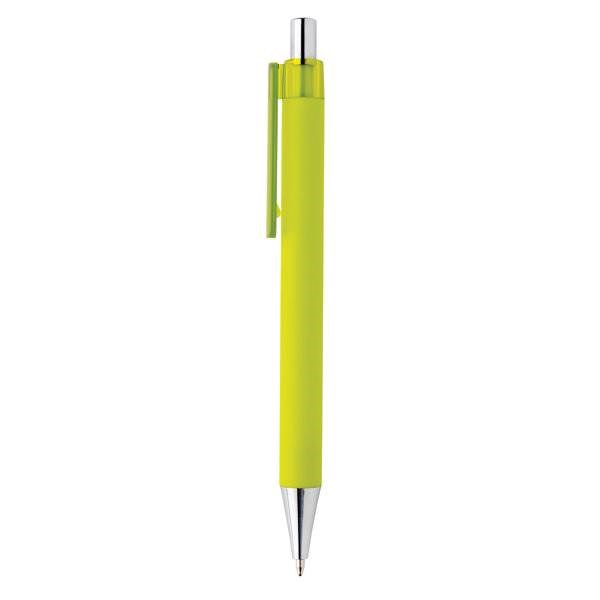 Obrázky: Limetkové pero X8 s pogumovaným povrchom, Obrázok 3
