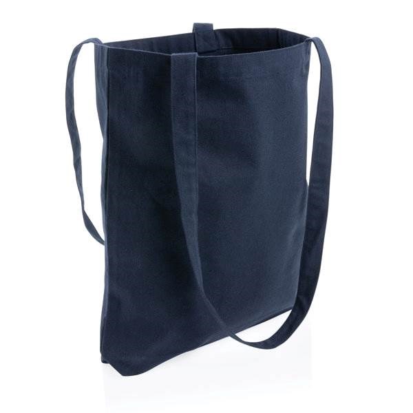 Obrázky: Nákupná modrá taška z recyklovanej bavlny AWARE, Obrázok 3