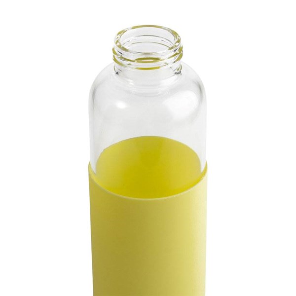 Obrázky: Sklenená fľaša 560 ml, žltá, Obrázok 4