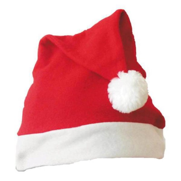 Obrázky: Detská vianočná čiapka, červeno-biela