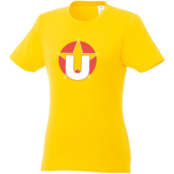 Obrázky: Dámske tričko Heros s krátkym rukávom, žluté/L, Obrázok 6