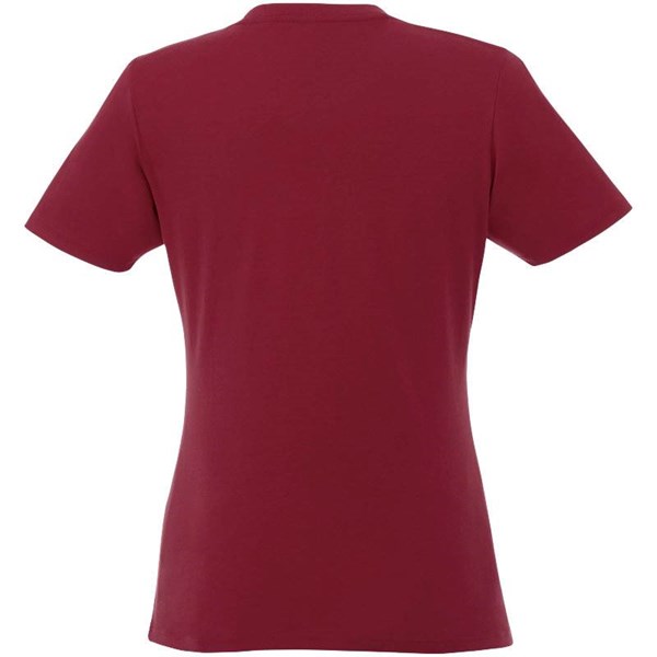 Obrázky: Dámske tričko Heros s krátkym rukávom, burgund/XL, Obrázok 2