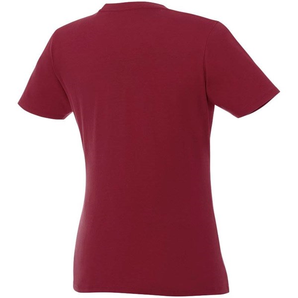 Obrázky: Dámske tričko Heros s krátkym rukávom, burgund/XL, Obrázok 3