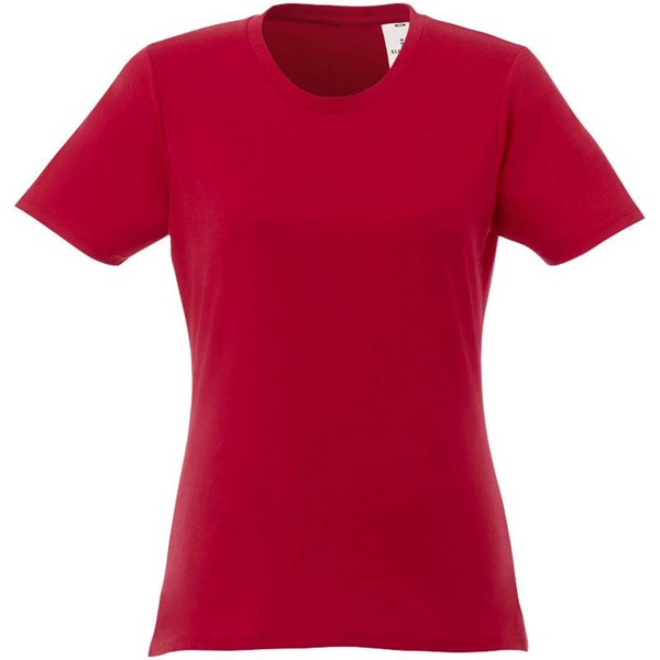Obrázky: Dámske tričko Heros s krátkym rukávom, červené/L, Obrázok 5