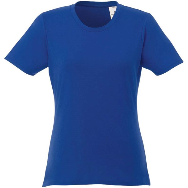 Obrázky: Dámske tričko Heros s krátkym rukávom, modré/L, Obrázok 5
