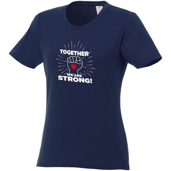 Obrázky: Dámske tričko Heros s krátkym rukávom, navy/3XL, Obrázok 7