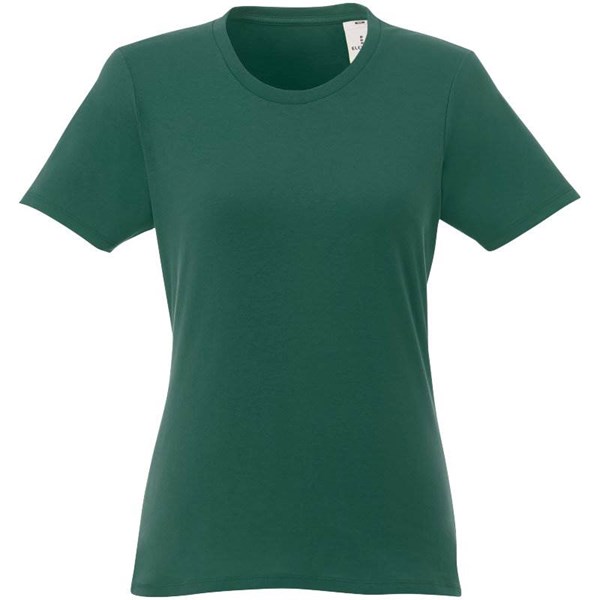 Obrázky: Dámske tričko Heros s krátkym rukávom, zelené/XL, Obrázok 5