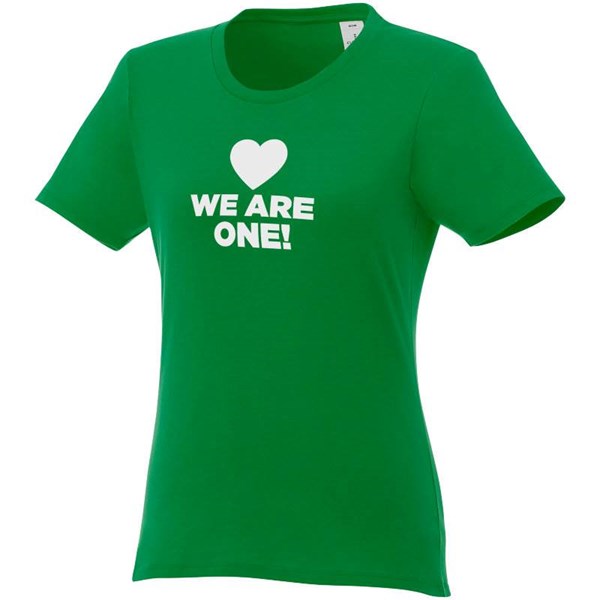Obrázky: Dámske tričko Heros s krátkym rukávom,st.zelené/XL, Obrázok 7