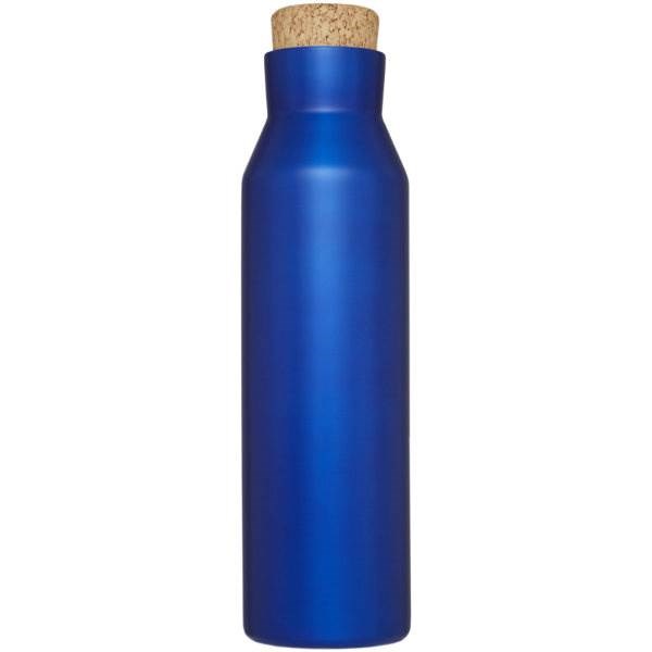 Obrázky: Modrá medená vákuom izolovaná fľaša 590 ml, Obrázok 4