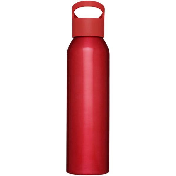 Obrázky: Červená hliníková športová fľaša 650ml, Obrázok 3