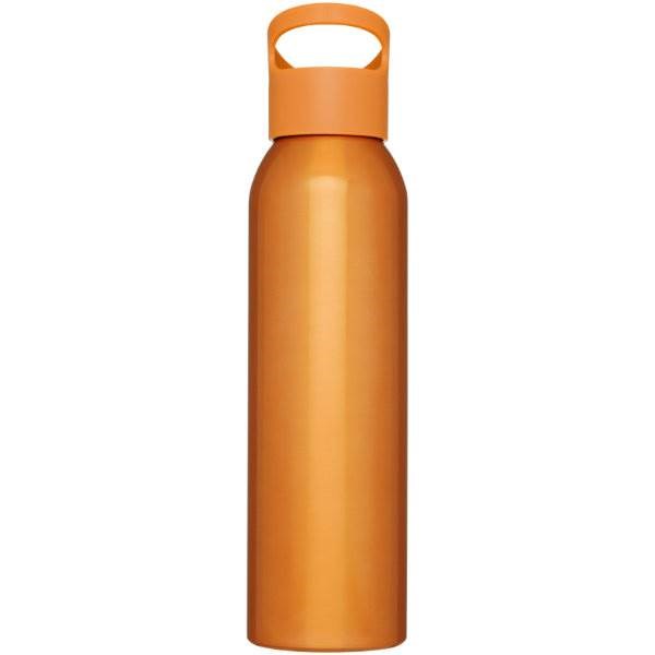 Obrázky: Oranžová hliníková športová fľaša 650ml, Obrázok 3