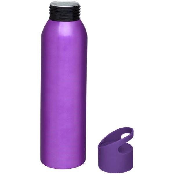 Obrázky: Purpurová hliníková športová fľaša 650ml, Obrázok 2