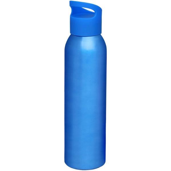 Obrázky: Modrá hliníková športová fľaša 650ml