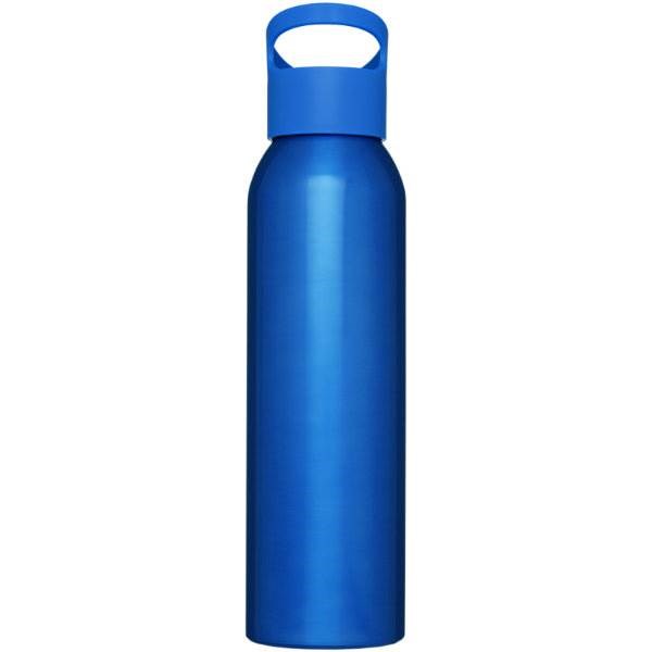 Obrázky: Modrá hliníková športová fľaša 650ml, Obrázok 3