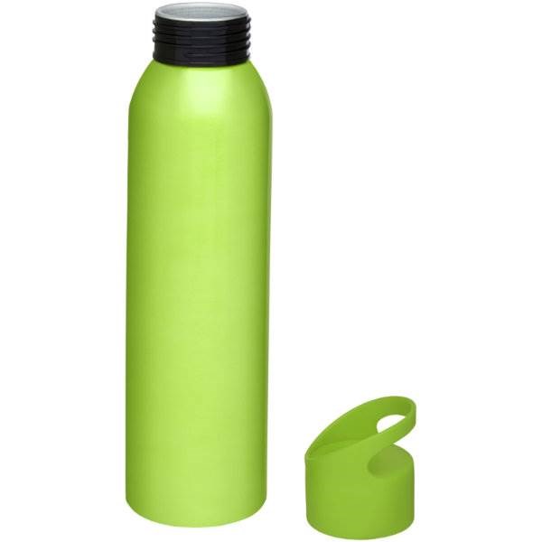 Obrázky: Limetková zelená hliníková športová fľaša 650ml, Obrázok 2