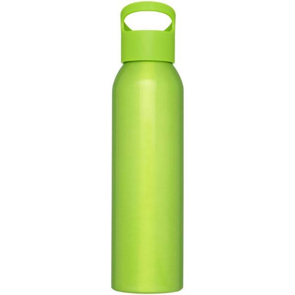 Obrázky: Limetková zelená hliníková športová fľaša 650ml, Obrázok 3