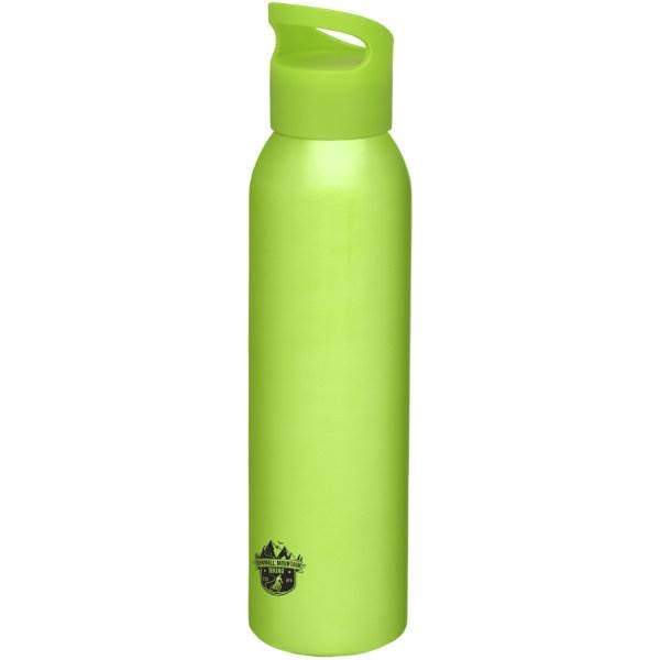 Obrázky: Limetková zelená hliníková športová fľaša 650ml, Obrázok 5
