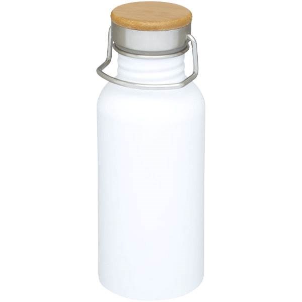 Obrázky: Nerezová športová fľaša 550ml, biela