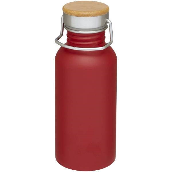 Obrázky: Nerezová športová fľaša 550ml, červená