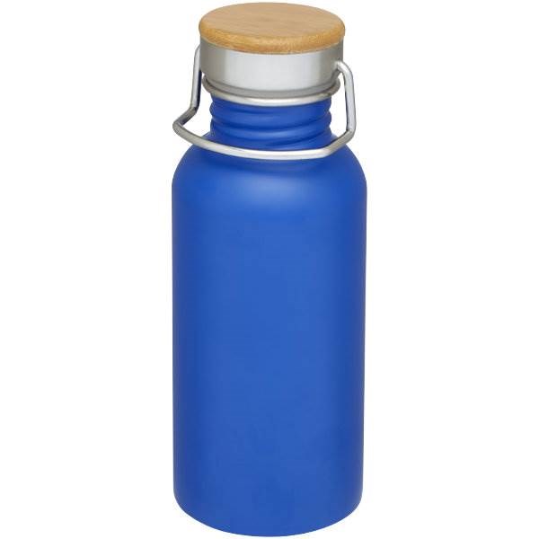 Obrázky: Nerezová športová fľaša 550ml, modrá
