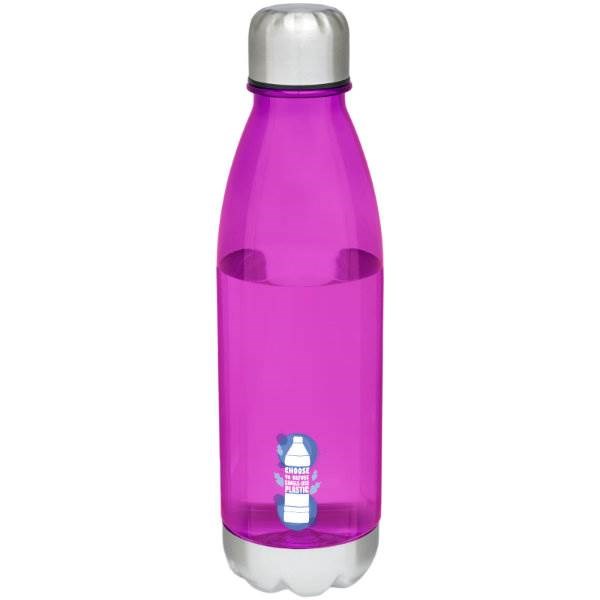 Obrázky: Ružová športová fľaša z tritánu, 685ml, Obrázok 5