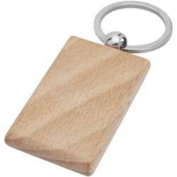 Obrázky: Obdĺžniková kľúčenka z bukového dreva