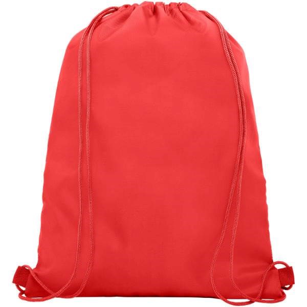 Obrázky: Červený ruksak, 1 vrecko na zips, otvor slúchadlá, Obrázok 2