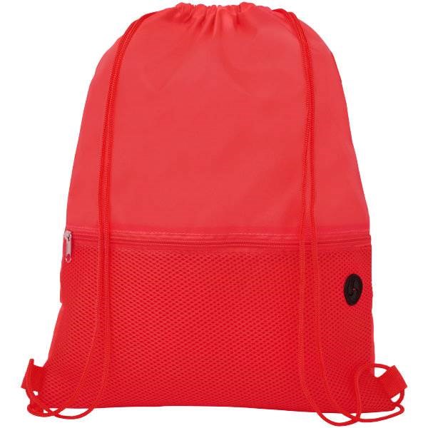 Obrázky: Červený ruksak, 1 vrecko na zips, otvor slúchadlá, Obrázok 4