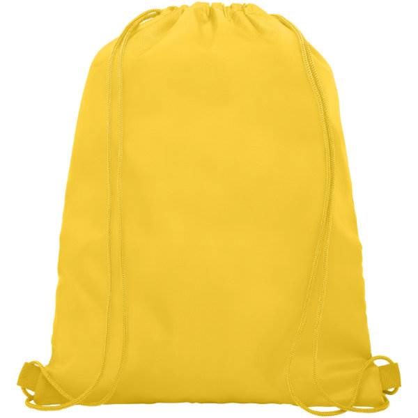 Obrázky: Žltý ruksak, 1 vrecko na zips, otvor slúchadlá, Obrázok 2