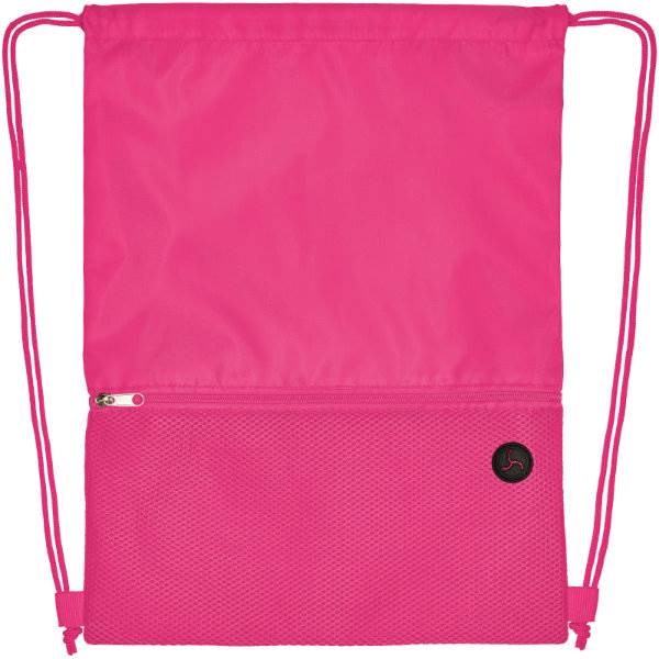 Obrázky: Ružový ruksak, 1 vrecko na zips, otvor slúchadlá, Obrázok 4